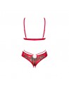 Ms Merrilo ensemble 2 pièces - Rouge