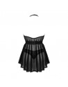 Serafia Nuisette et string - Noire