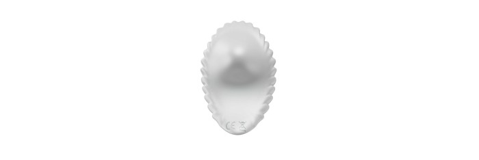 Pearl Blanc - Vibromasseur magnétique contrôlé par application