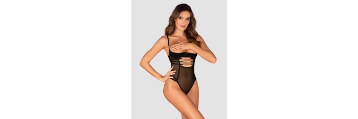 Roxelia body ouvert- Noir