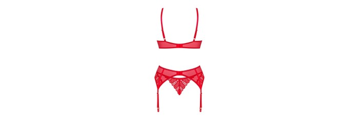 Ingridia ensemble 3 pièces - Rouge