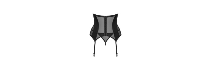 Chic Amoria corset et string - Noir