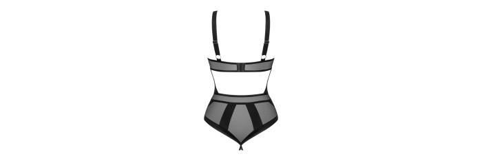 Chic Amoria body ouvert - Noir