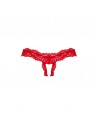 Amor Cherris string ouvert - Rouge