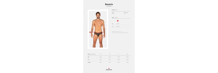 Severio Jockstrap - Noir