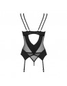 Nesari corset et string - Noir