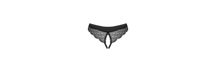 Chemeris culotte ouverte - Noire