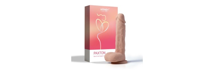 Paxton gode réaliste vibrant et rotatif avec appli 21 cms - Chair