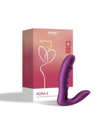 RORA 2 Capteur de pression G-Spot rotatif et stimulateur clitoridien