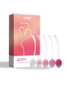 Berry - Set de 5 Boules de geisha - Rose