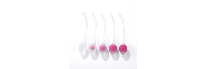 Berry - Set de 5 Boules de geisha - Rose