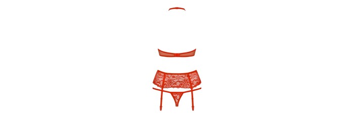 838-SEG-3 Ensemble 3 pcs - Rouge