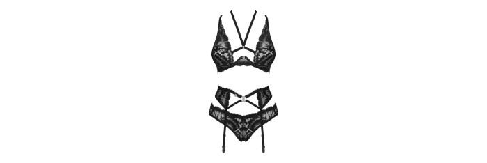 Alessya Ensemble 3 pcs - Noir