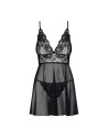 Idillia | Imperia Babydoll - Noir