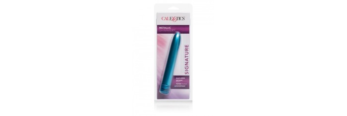 Vibromasseur Metallic Shimmer bleu
