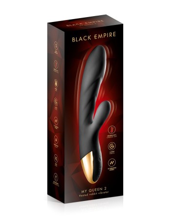 Vibromasseur chauffant My Queen 2 - Black Empire