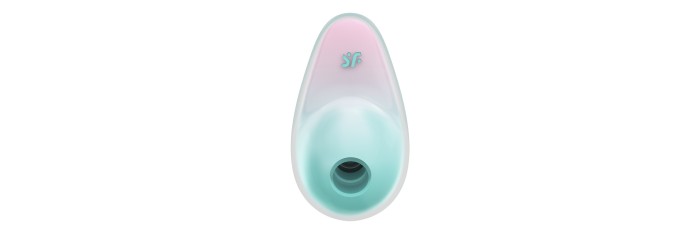 Stimulateur Pixie Dust air pulsé et vibrations - rose et menthe