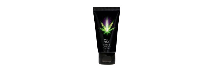 Lubrifiant retardant eau et CBD 50ml