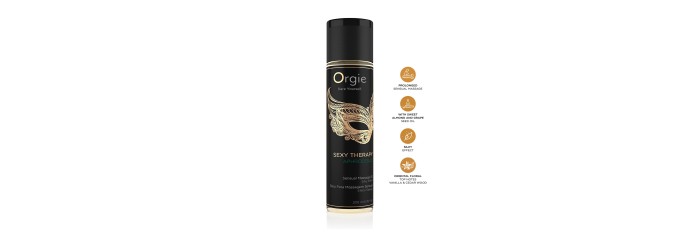 Huile De Massage Sensuelle Sexy Therapy Aphrodisiac 200ml