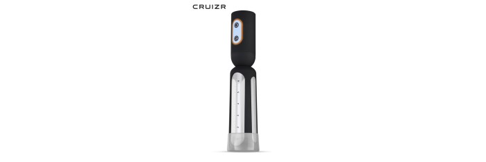 Pompe à pénis avec fonction succion CRUIZR CS08