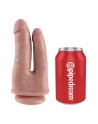 Gode double pénétration 15cm - King Cock