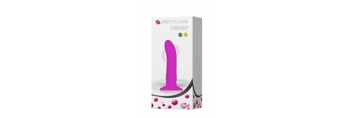 Plug anal vibrant Twist - Pretty Love