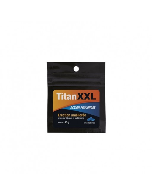 Titan XXL Homme - 4 comprimés Titan XXL Homme - 4 comprimés