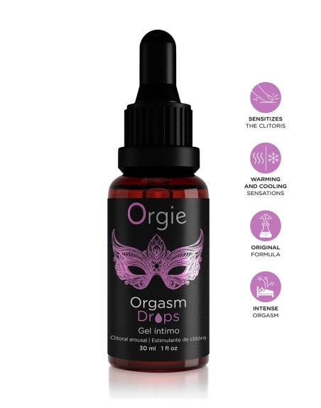 Gel d'excitation du Clitoris Orgasm Drops