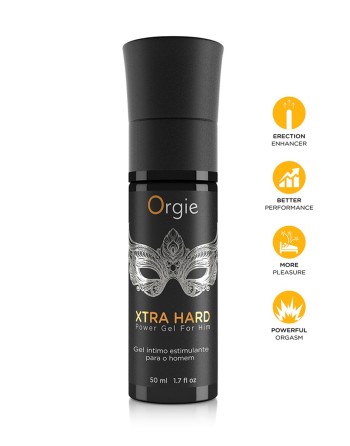 Gel stimulant l’excitation et l’érection Xtra Hard