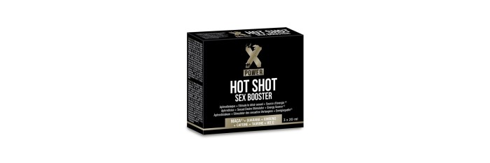 Hot Shot Sex Booster - 3x20 ml