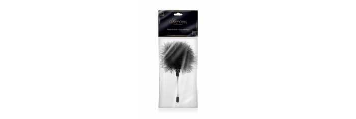 Plumeau à caresses noir - Sweet Caress