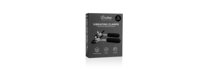 Pinces à tétons vibrantes  - Easytoys Fetish Collection