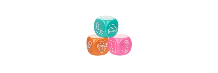 3 dés coquins Roll With It - CalExotics