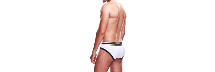 Slip Prowler blanc et noir