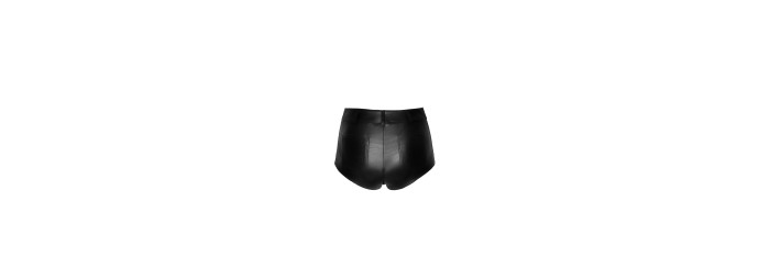 Short échancré F318 wetlook effet croco