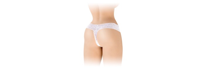 String ouvert Anita blanc - Fashion Secret