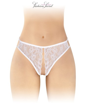String blanc ouvert Victoria - Fashion Secret