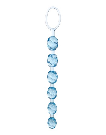 Perles anales CalExotics Swirl bleu