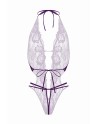 Body string ouvert Renee violet - Christine