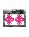 Cache-tétons fashion rose phosphorescent - Glow