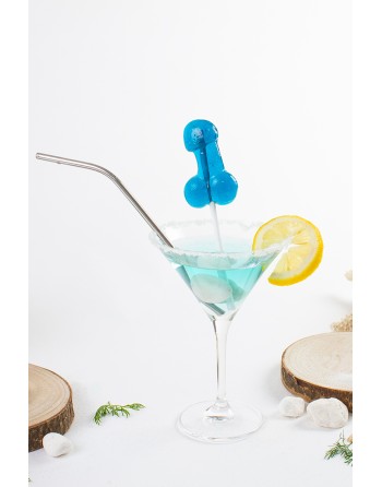 Sucette pénis gin tonic avec alcool