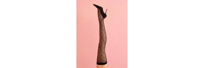 Love booster Bas 15 DEN - Noir