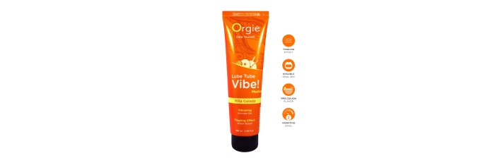 Lubrifiant Lube Tube Vibe Medium Pina Colada 100ml