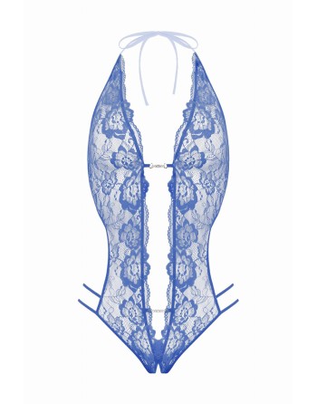 Body string ouvert Renee bleu - Christine