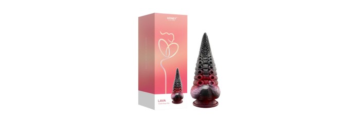 Lava Gode ​​géant en forme de tentacule fantastique