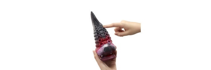 Lava Gode ​​géant en forme de tentacule fantastique