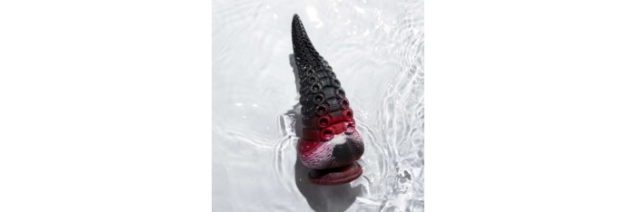Lava Gode ​​géant en forme de tentacule fantastique