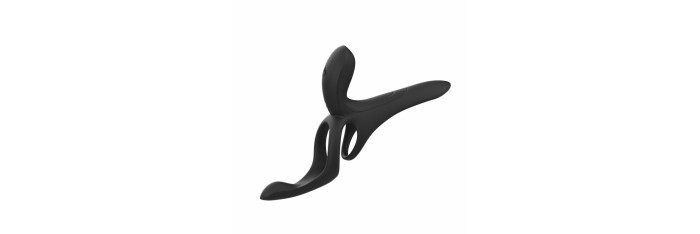 PLEASURE PIVOT Vibromasseur pour couples contrôlé par application - Bleu