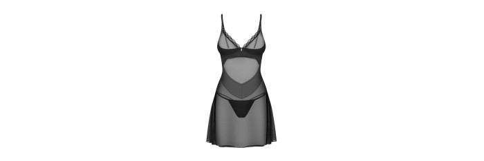 Stelisa nuisette et string - Noirs