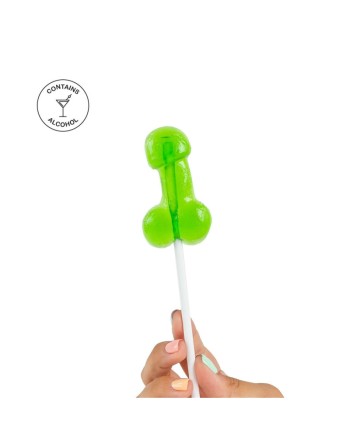 SUCETTE PÉNIS CAIPIRINHA AVEC ALCOOL